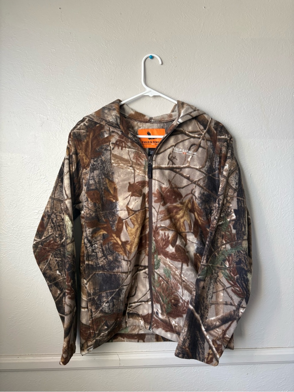 Field & Stream Realtree Camo Hooded Fleece Jacket
